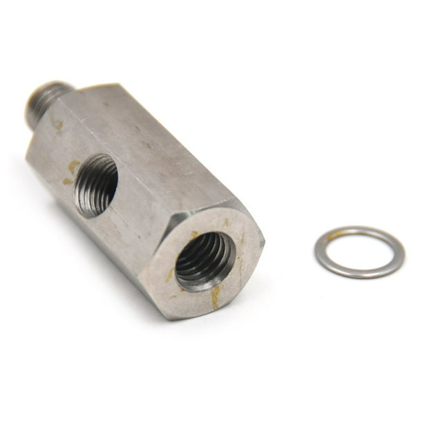 Details about Oil Pressure Sensor Tee to 1/8'' NPT Adapter Turbo Supply Feed Line Gauge Superb Details about Oil Pressure Sensor Tee to 1/8'' NPT Adapter Turbo Supply Feed Line Gauge Superb